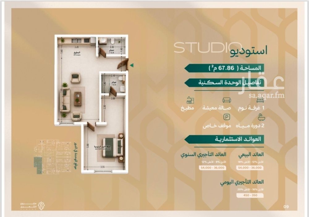 1 bedroom apartment in Al Andalus, Jeddah 2