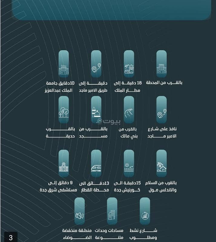 شقة 3 غرف في الورود، جدة 9
