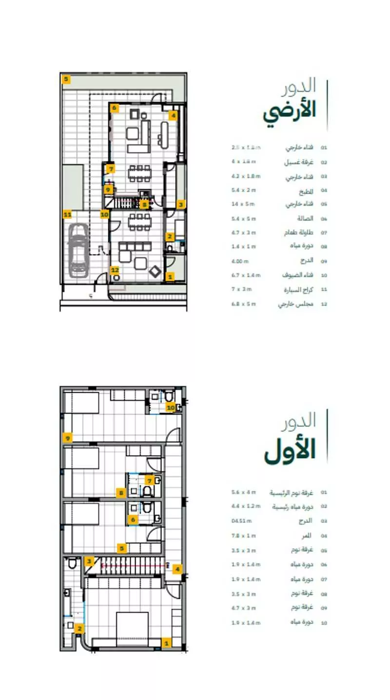 4 bedroom villa in Al Farouq 18