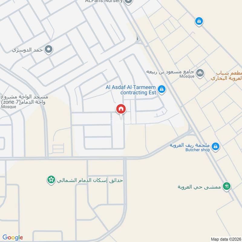 فيلا  في الاسكان الشمالي، الدمام 2