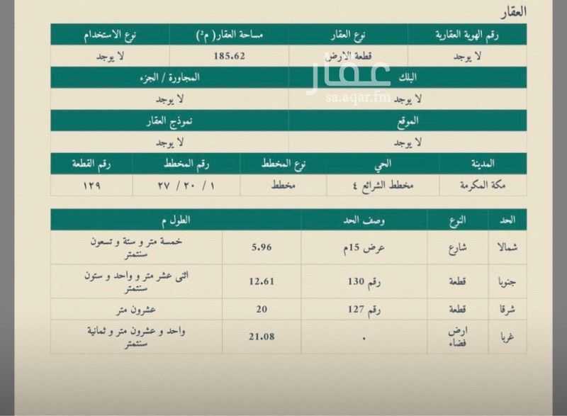 عقار  في الراشدية، مكة 2