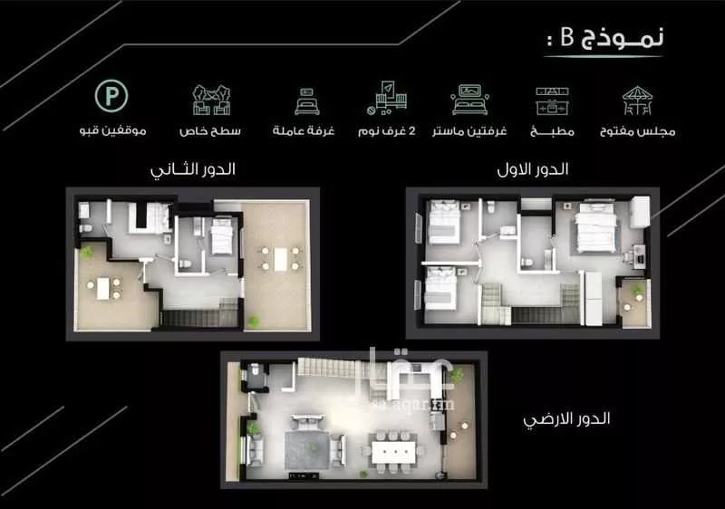5 bedroom villa in Al Aridh 20