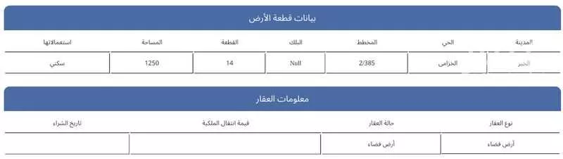 land in Al Khuzama, Eastern Province 2