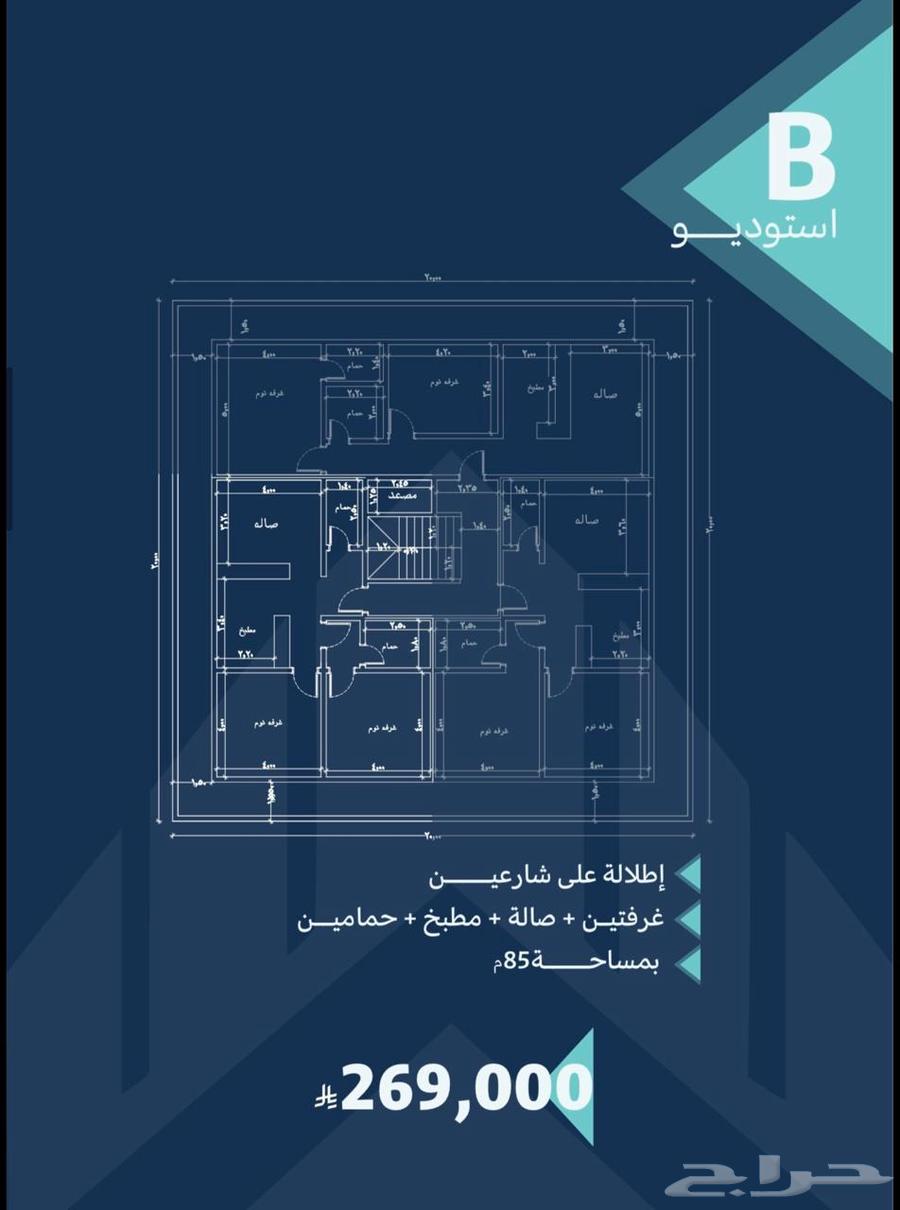 2 bedroom apartment in Al Sharafiyah, Jeddah 3