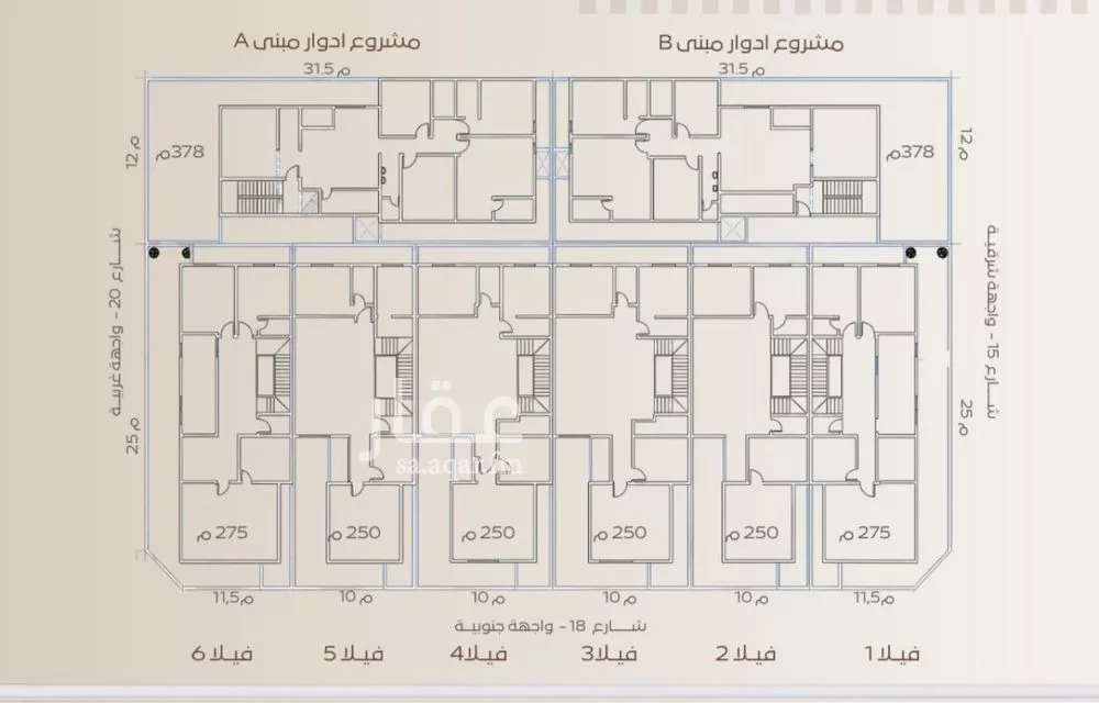فيلا 6 غرف في النرجس 7