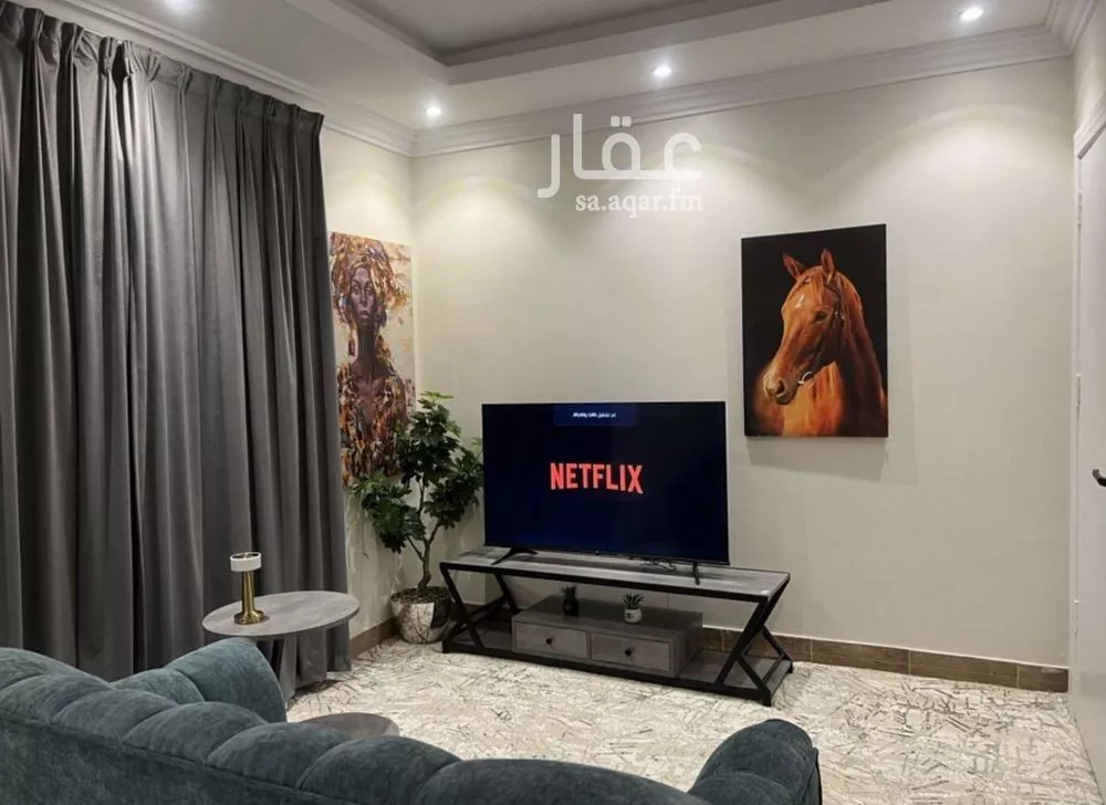 شقة 1 غرف في النرجس 9