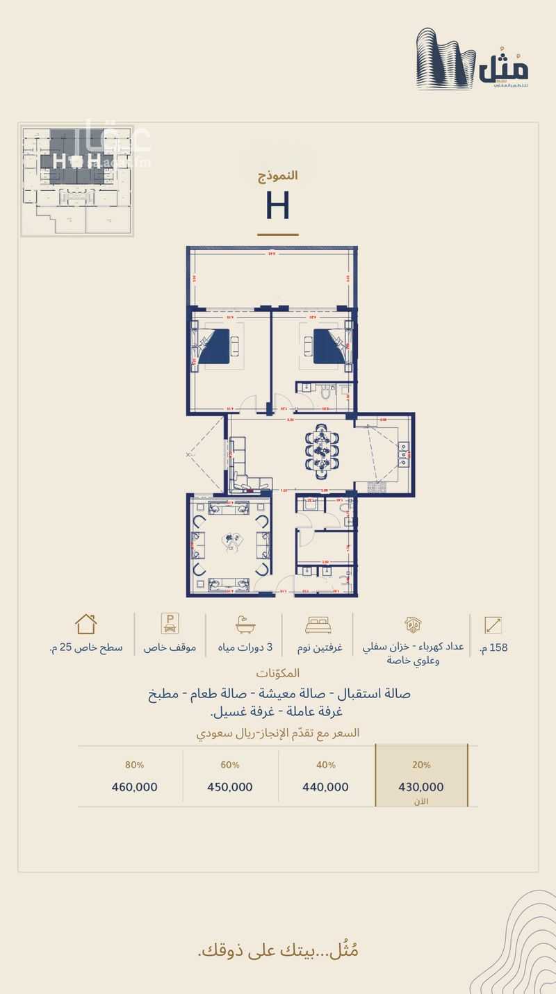 4 bedroom apartment in Al Salamah, Makkah 11