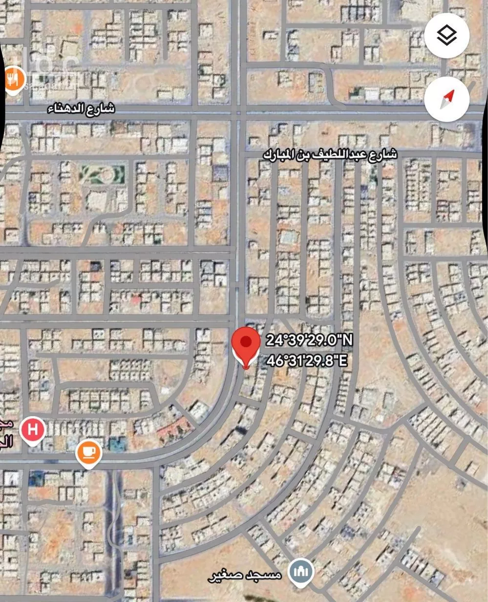 424 sqm land in Al Mahdiyyah 4