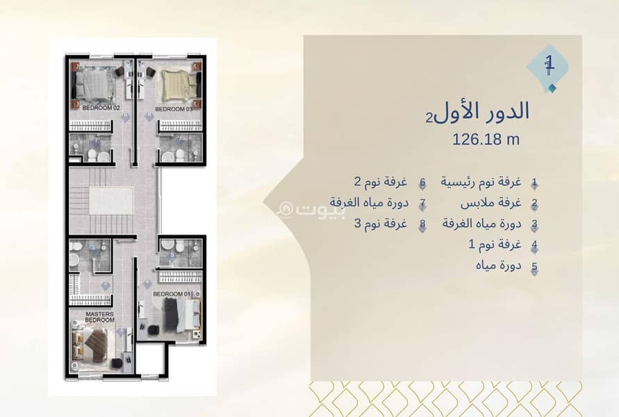 4 bedroom villa in At Taawon, Jeddah 3