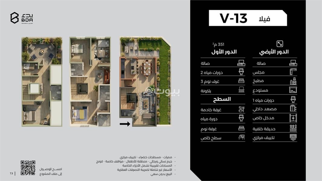 فيلا 3 غرف في إشبيلية، الرياض 11