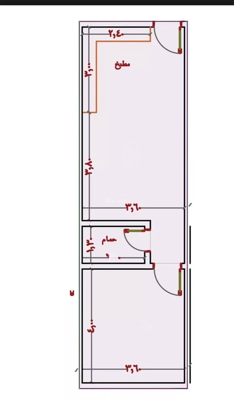 1 bedroom apartment in Al Nuzhah, Jeddah 5