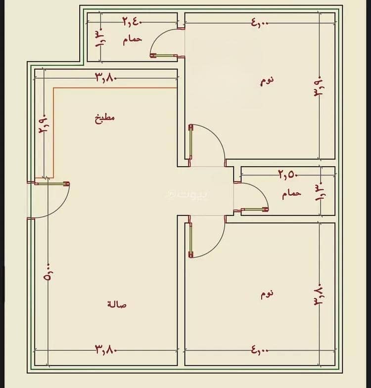 2 bedroom apartment in Al Shiraa, Jeddah 5