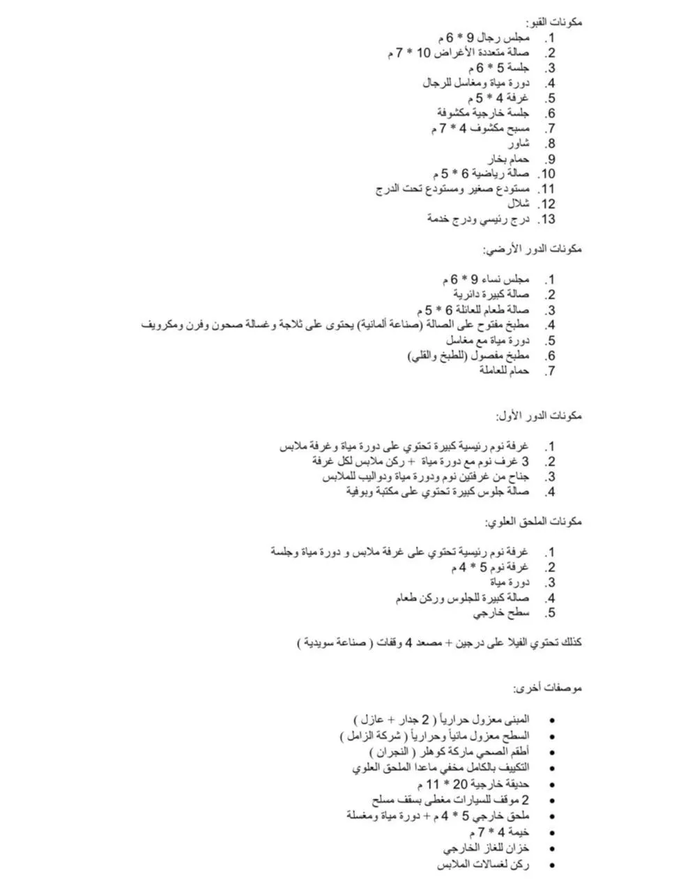 فيلا 7 غرف في الملقا 30