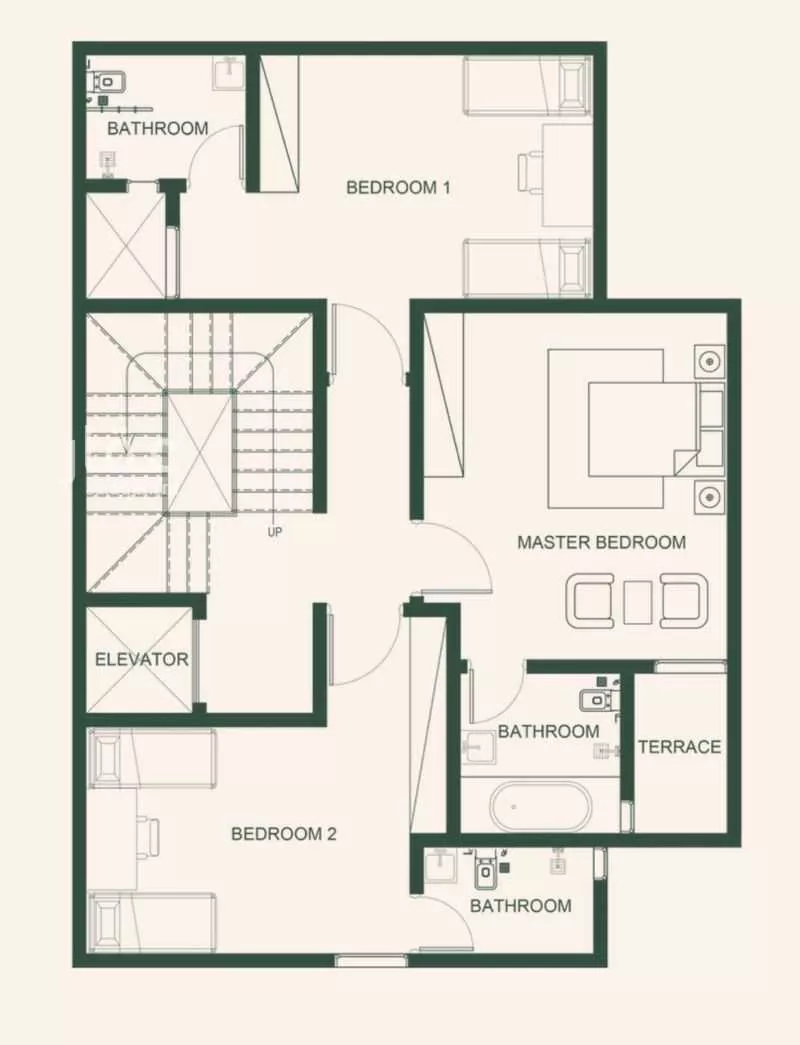 4 bedroom villa in Al Narjis 5