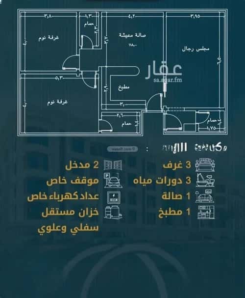 شقة 3 غرف في السواري، جدة 2