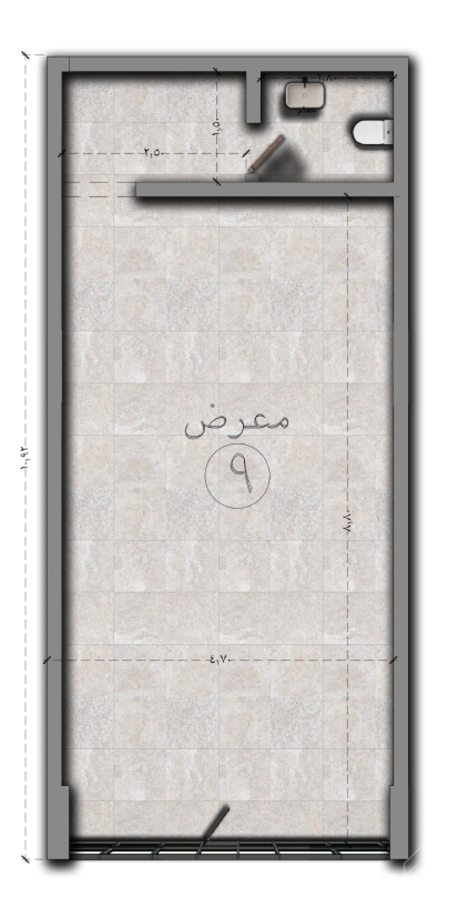 مكين 65 - وحدة معرض 9-65