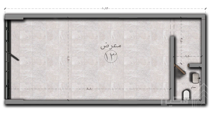 مكين 65 - وحدة معرض 13-65