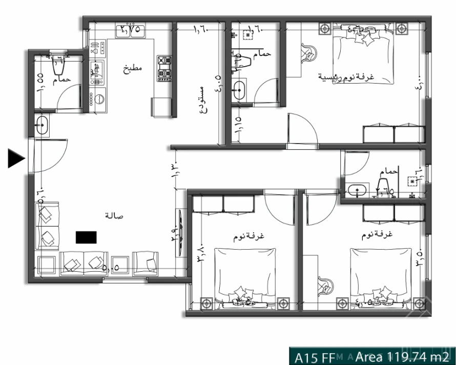 مكين 80 - وحدة 15A-80