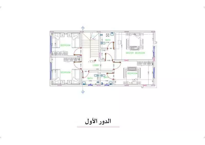 فيلا 3 غرف في الجنادرية 15