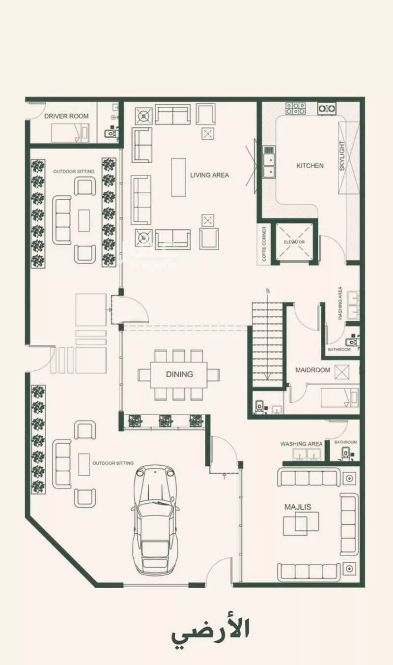 5 bedroom villa in Al Narjis 7