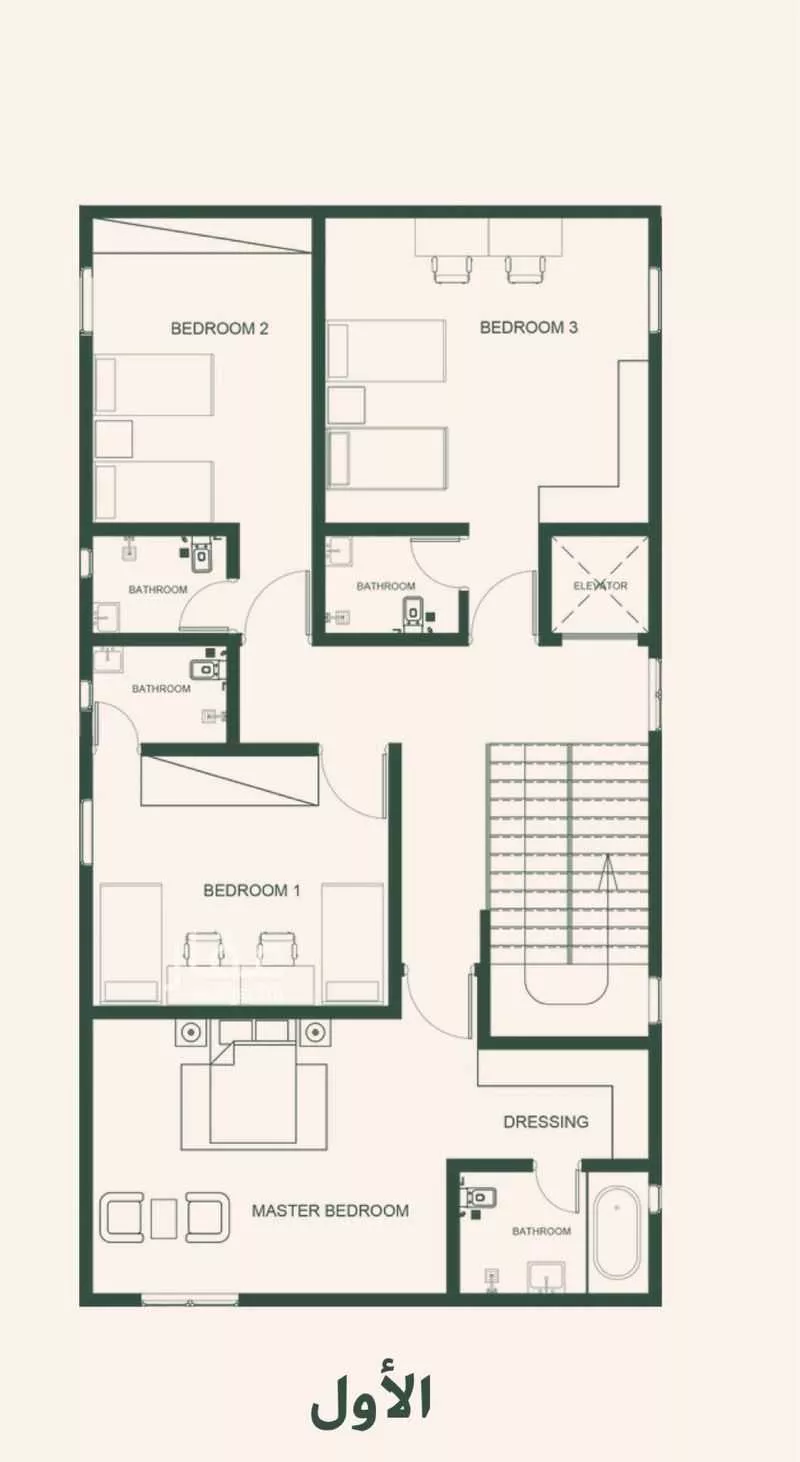 5 bedroom villa in Al Narjis 8