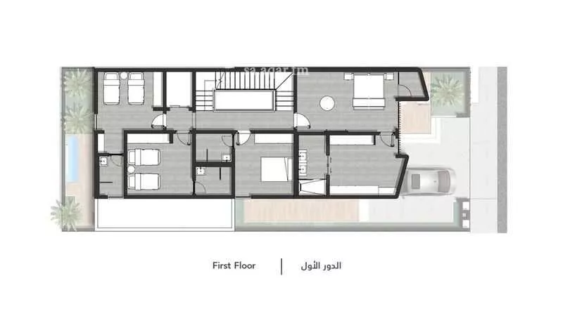 4 bedroom villa in Al Narjis 2