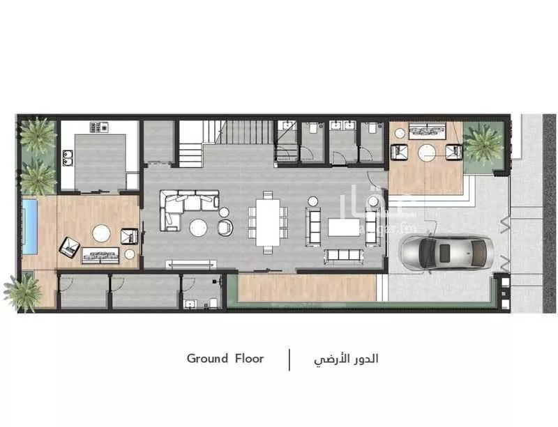 4 bedroom villa in Al Narjis 3