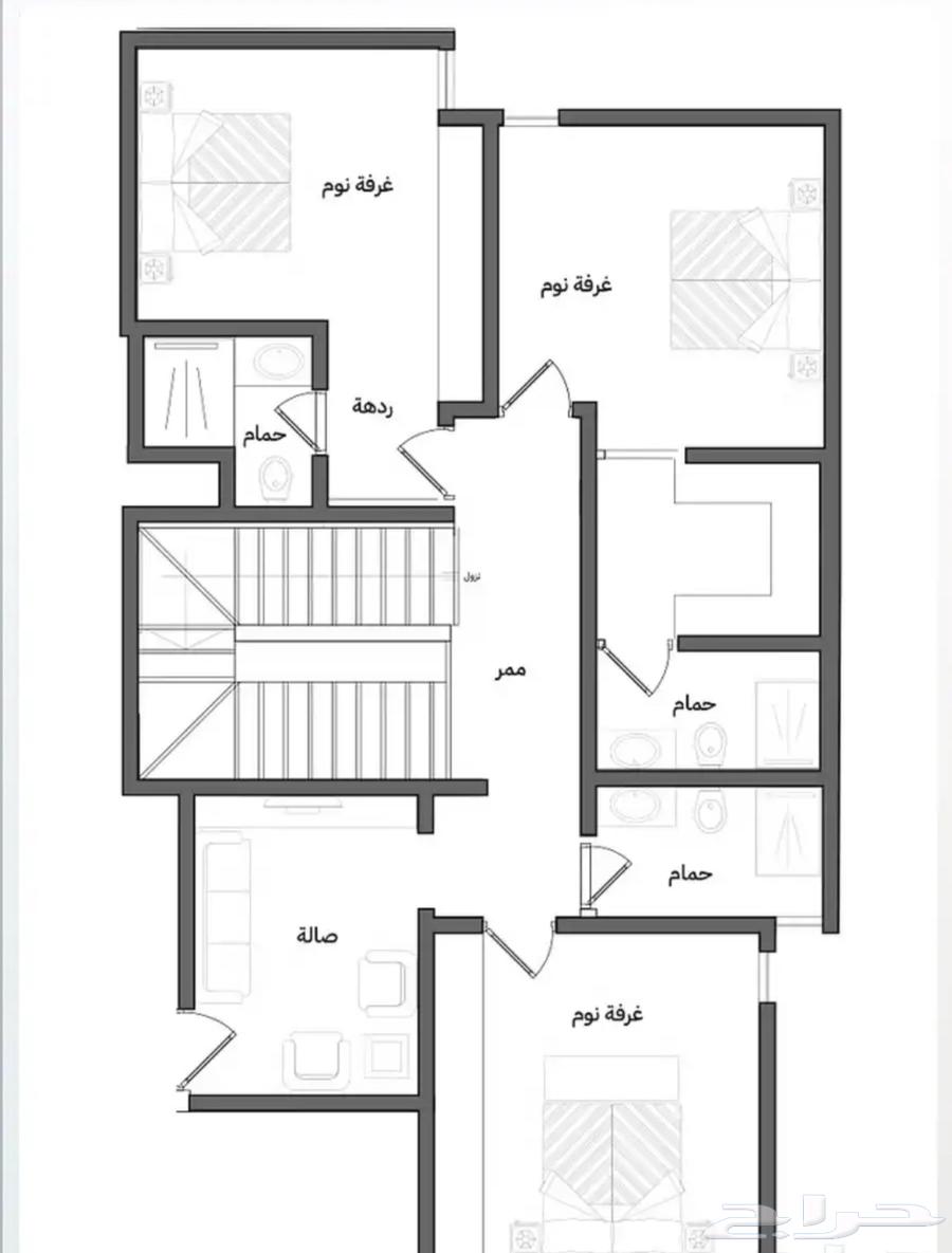 شقة  في الشوقية 2