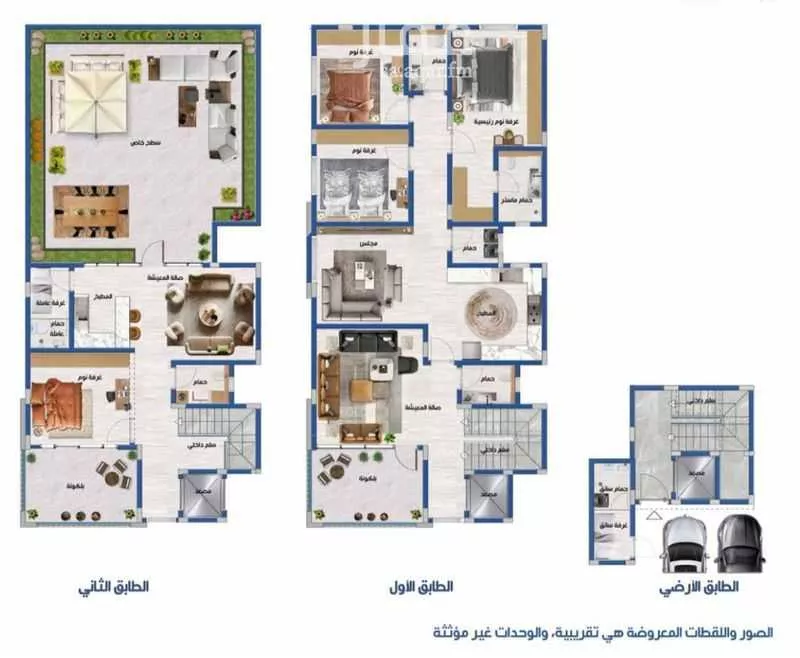 4 bedroom villa in Irqah 10