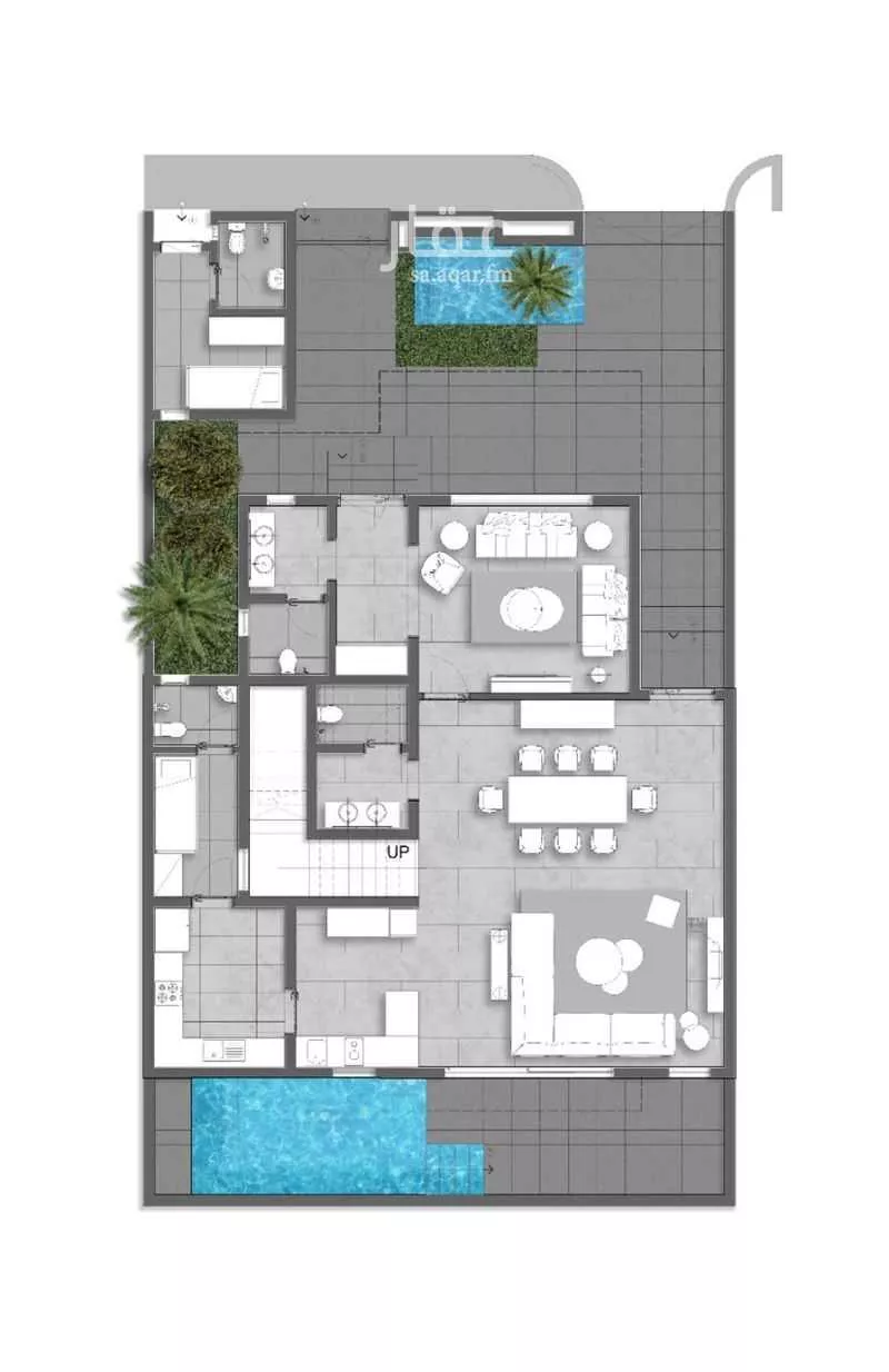 6 bedroom villa in Al Aridh 14