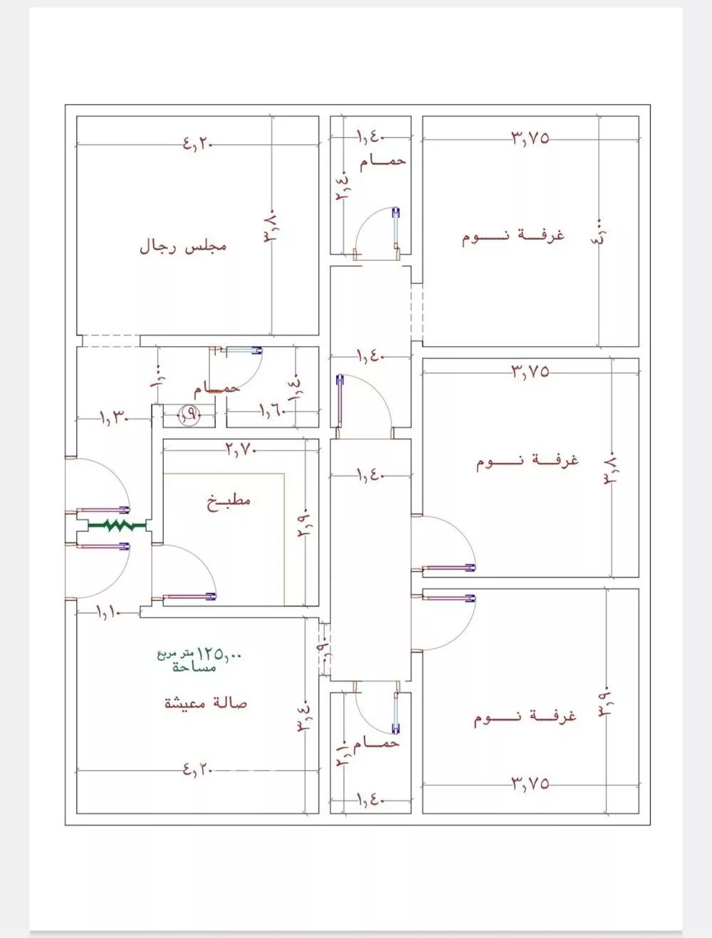 شقة 4 غرف في الجامعة، جدة 3