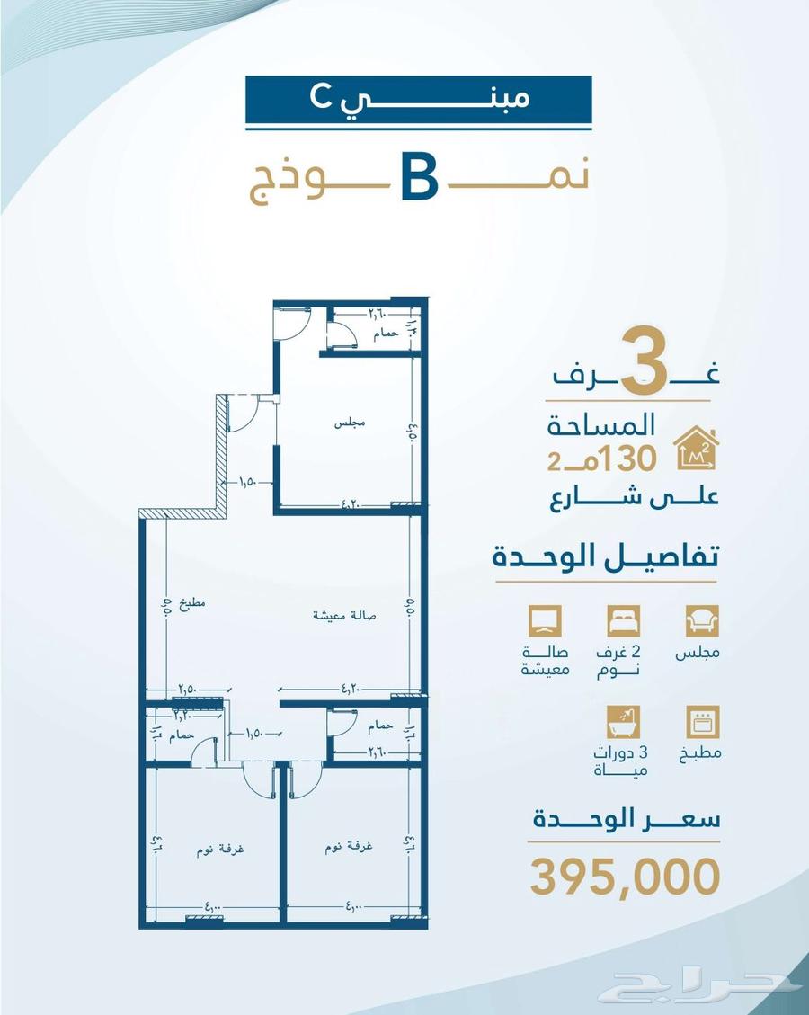 2 bedroom apartment in Al Wahah, Jeddah 10