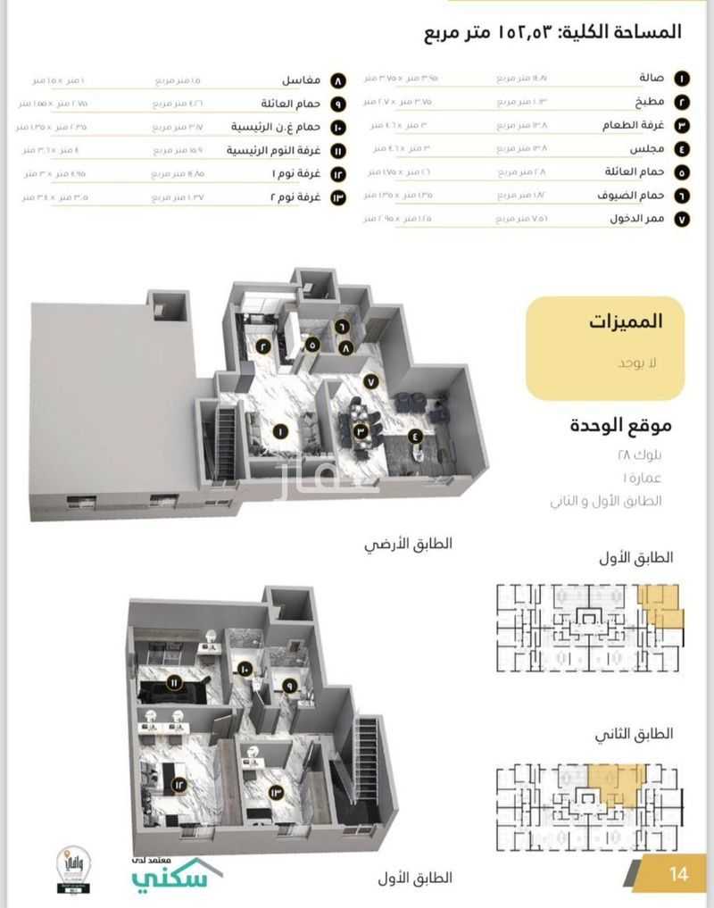 4 bedroom apartment in Al Hazm, Riyadh 21