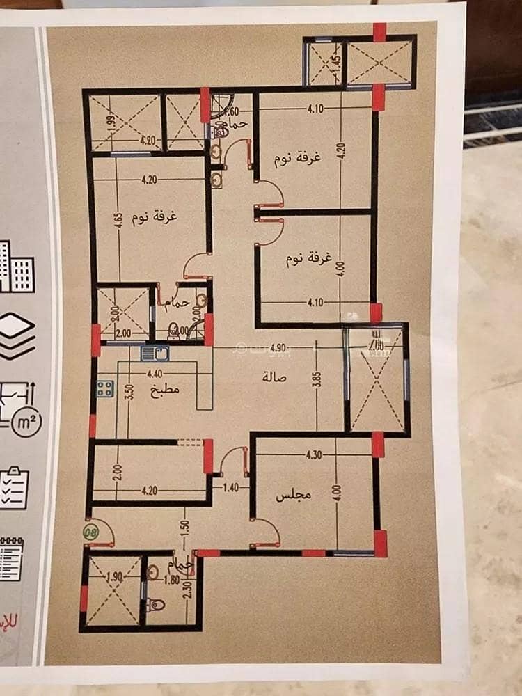 3 bedroom apartment in Al Munsiyah, Riyadh 15