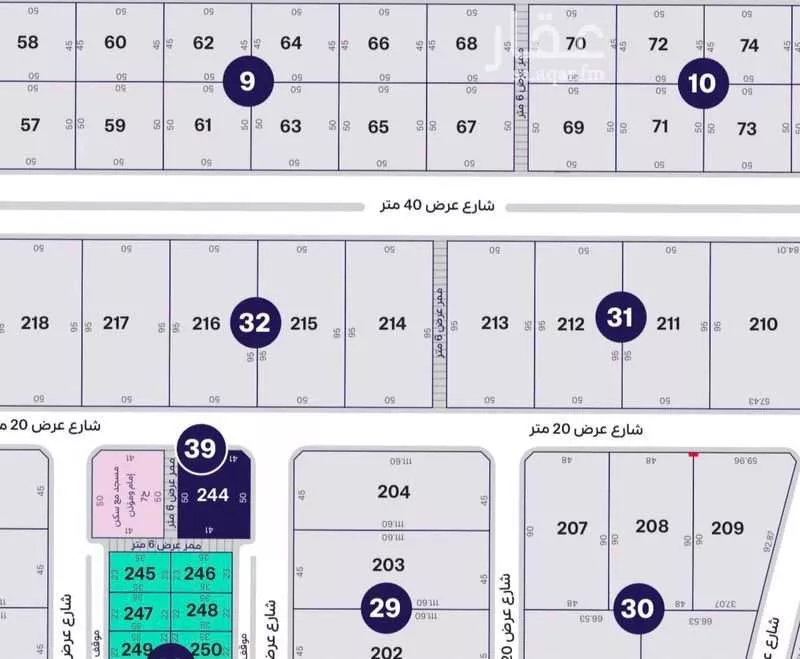 land in Al Hadabah, Eastern Province