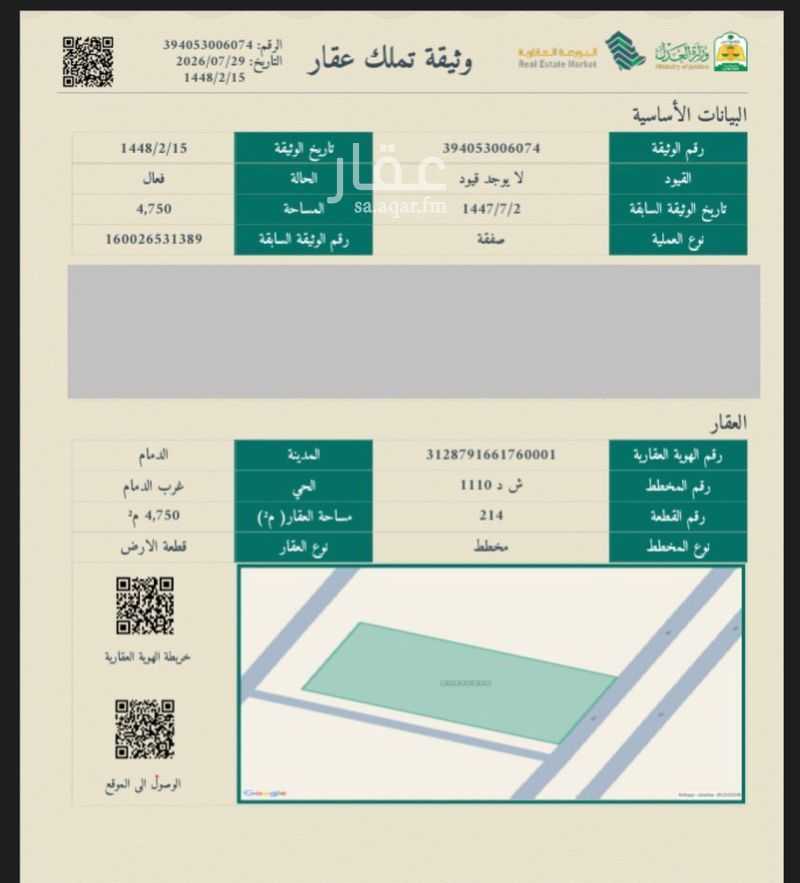 land in Al Hadabah, Eastern Province 2