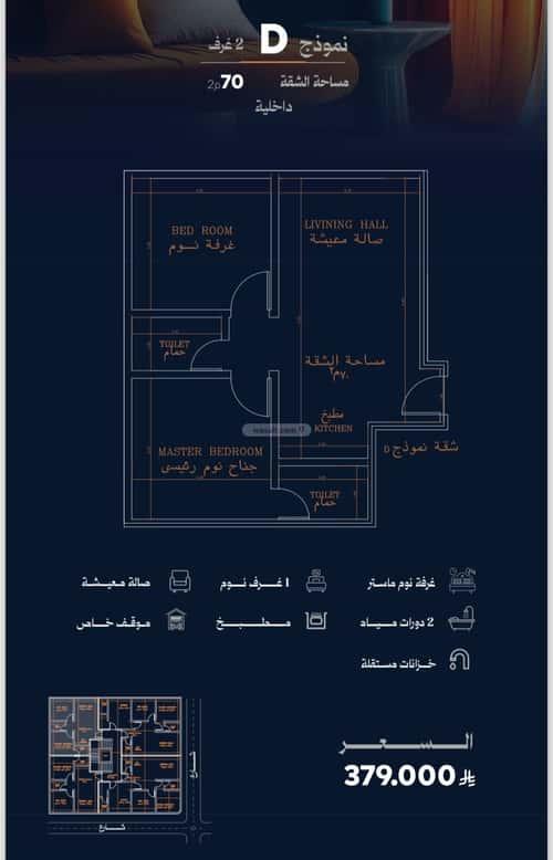 2 bedroom apartment in Al Rawdah, Jeddah 10