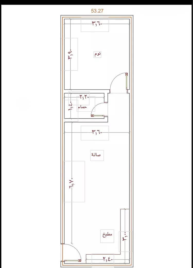 1 bedroom apartment in Al Amwaj, Jeddah 5