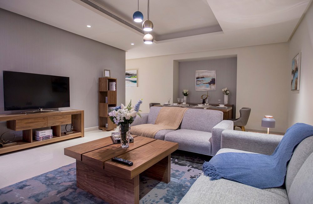 Dur Diplomatic Quarter - Apartments & Villas - Furnished 3-Bedroom Apartment + Maid Room