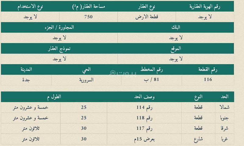 عقار  في السرورية، جدة 3