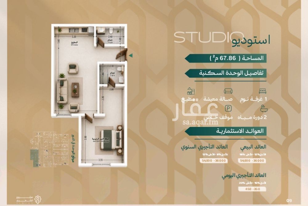 1 bedroom apartment in Al Andalus, Jeddah 3