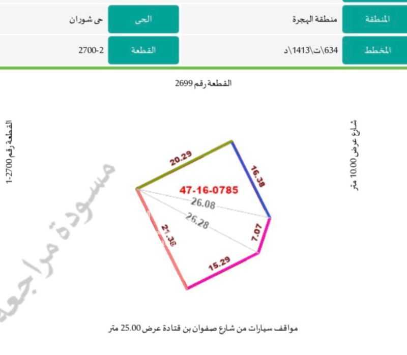 land in Shawran, Madinah 3