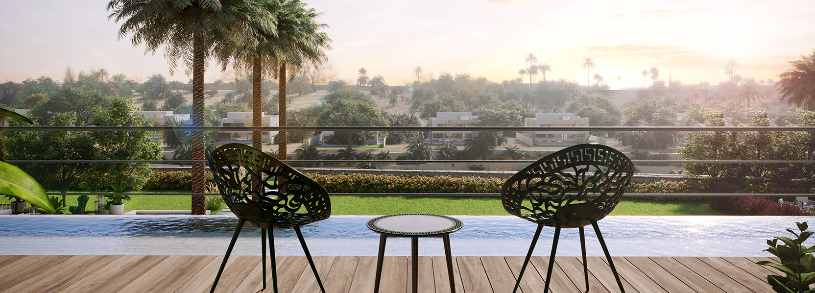 Upside Living Villas with interiors by Versace Home 2